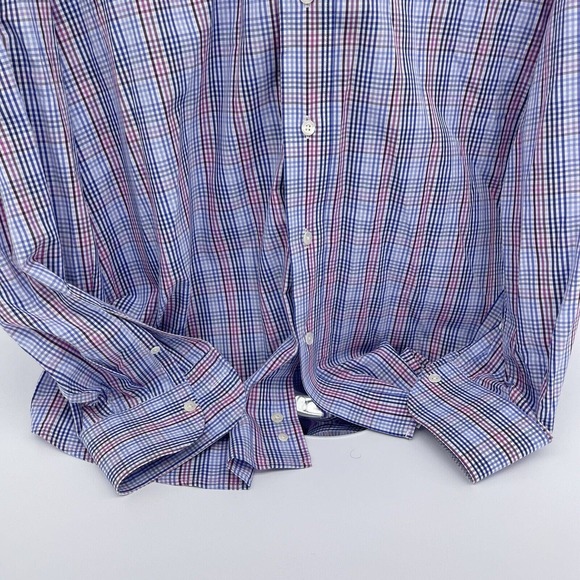 Sz‎ 17 Classic Fit Ledbury Long Sleeve Button Down Dress Shirt - Picture 4 of 9